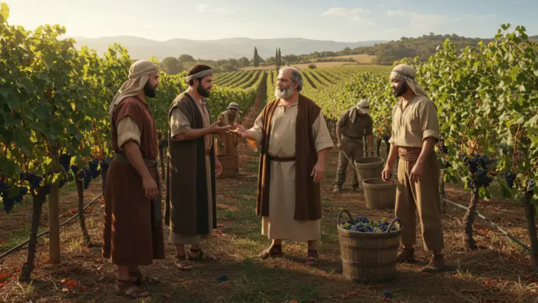 He taught them many things in parables